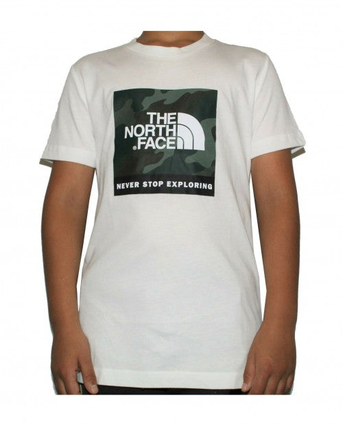 Children's North Face Camo Tshirt