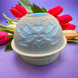 Colour Change Ceramic Desire Love Dove Humidifier