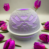 Colour Change Ceramic Desire Love Dove Humidifier