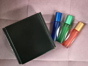 Set of 3 Roll on Perfumes with Gift Box (choice of 2)