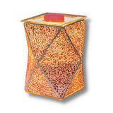 Rose Gold Crackle Geometric Electric Wax Warmer