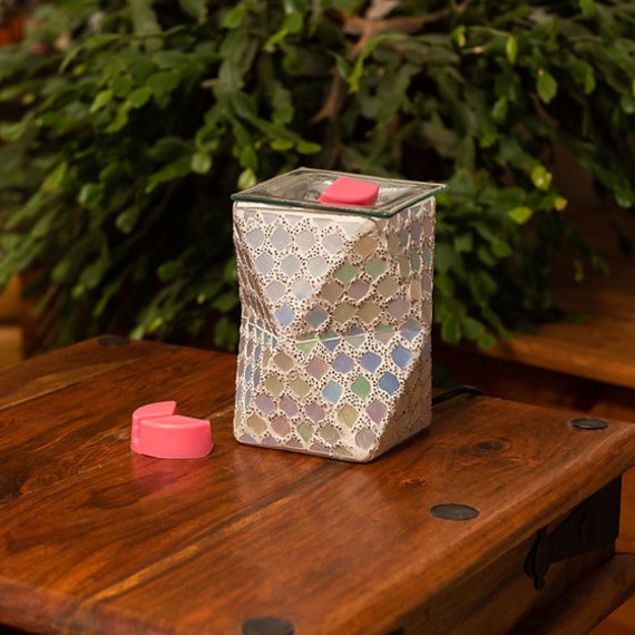 Pearl Moroccan Geometric Electric Wax Warmer