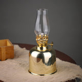 Mirror Kerosene Lamp Lantern Gold