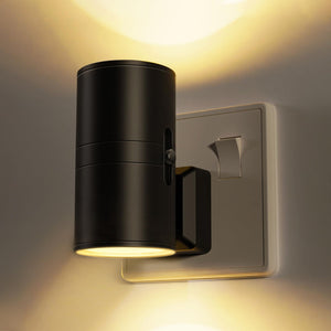 LOHAS-LED Night Light Plug in Wall with Dusk to Dawn Sensor & Adjustable Brightness