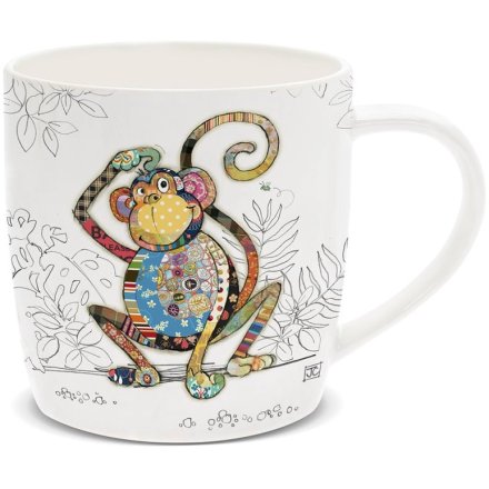 Bug Art Monty Monkey Mug