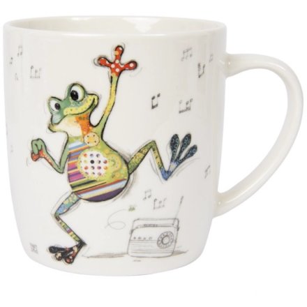 Bug Art Freddy Frog Mug