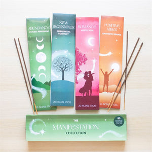 The Manifestation Collection Set of 4 Incense Sticks Set