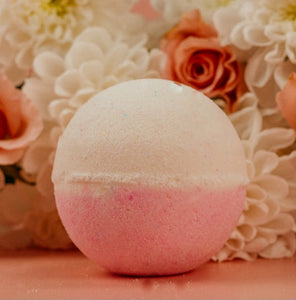 Flora Kiss Round Bath Bomb