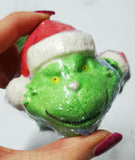 Green Man Mini Christmas Bath Bomb