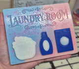 Laundry Room Wax Melt Slab (made to order)