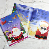 Personalised "It's Christmas" Story Book, Featuring Santa and his Elf