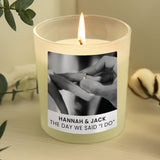 Personalised Photo Upload Candle Jar