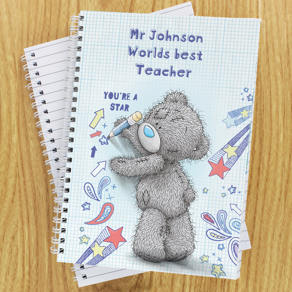 Personalised Me to You A5 Teacher Notebook