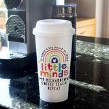 Personalised Shape Little Minds Travel Mug