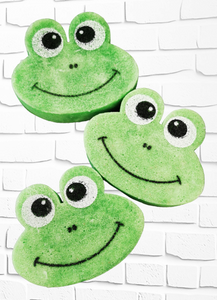 Childrens Frog Soap Sponge