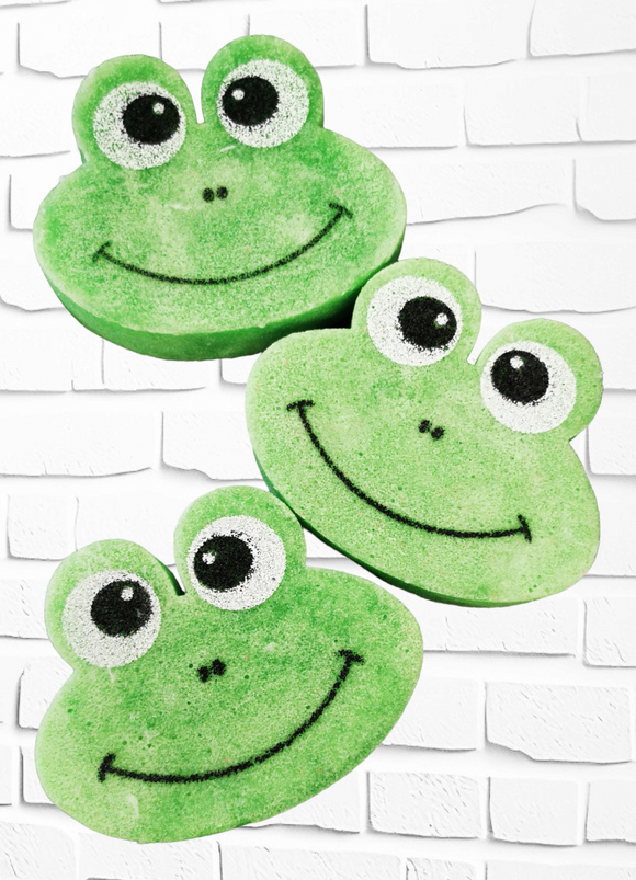 Childrens Frog Soap Sponge