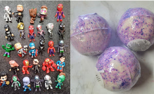 Hidden Toy Bath Bomb - Avengers Themed