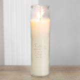 Feathers Appear When Angels Are Near Tube Candle