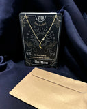 TAROT NECKLACE GREETING CARD WITH DISPLAY
