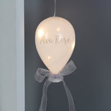 Personalised LED Hanging Glass Balloon