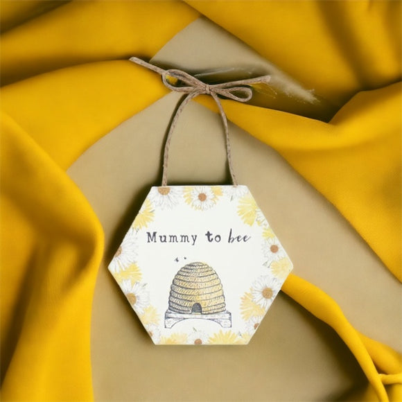 Mummy to Bee Hanging Plaque