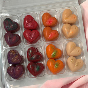 Mini Heart Selection Box of 16 FRUITY