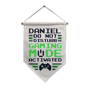 Personalised Gaming Mode Hanging Banner