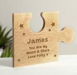 Personalised Star Design Jigsaw Piece