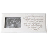 Baby Scan Photo Wooden Plaque
