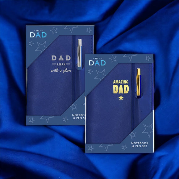 Dad Luxury A5 Notebook & Pen Set